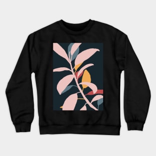 Colorful ficus Crewneck Sweatshirt